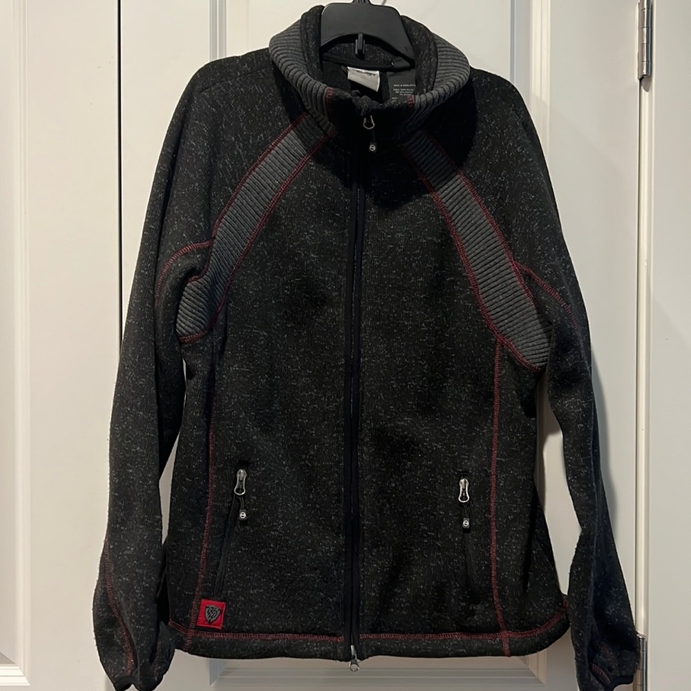Super Cute Harley Davidson Sweater with Zipper.